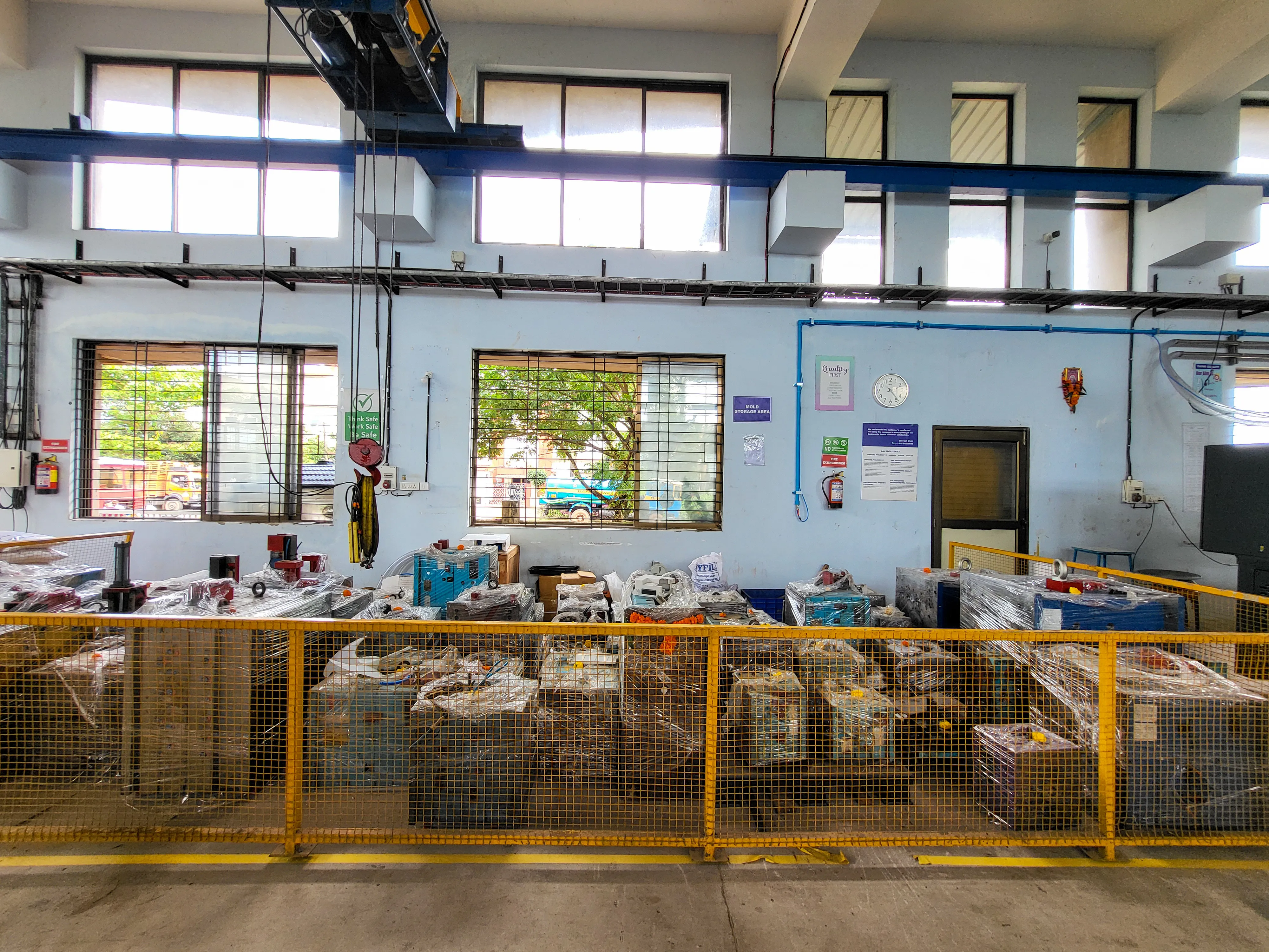 Mould Storage Area